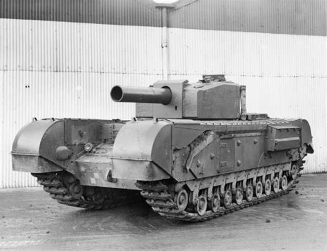 Ardeer Aggie A Prototype Churchill Tank With 300mm Martar Cannon R