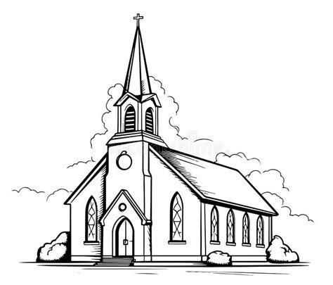 Black Church Clip Art