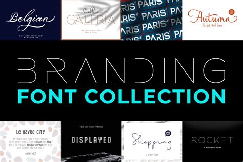 Branding Font Collection