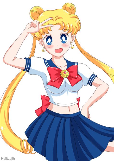 Sailor Moon Usagi Tsukino By Helltzujih On Deviantart In 2021