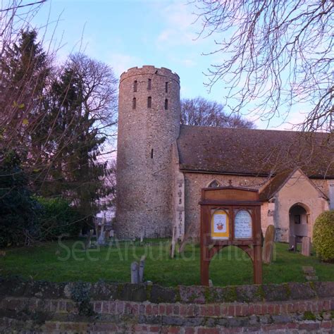 St Giles Church Risby Suffolk See Around Britain