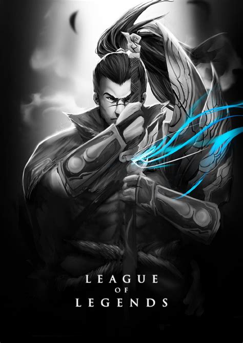 League Of Legends Poster Yasuo Wallpaper 1450x2049 621664 Wallpaperup