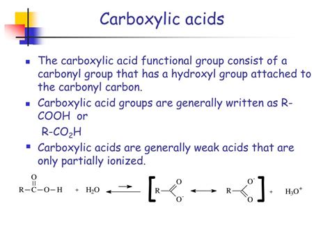 Ppt Carboxylic Acids And Their Derivatives Powerpoint Presentation