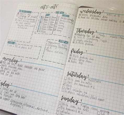 Weekly Grid Journal Paper Creative Journal Journal In 2020 With