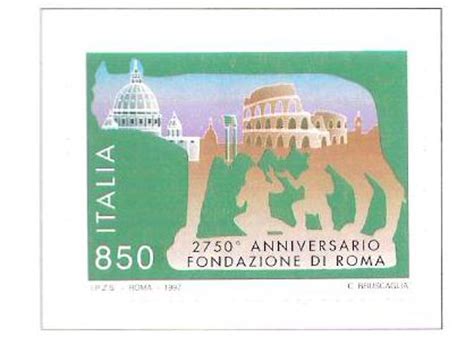 È considerata la data della fondazione di roma. Fondazione di Roma prezzo