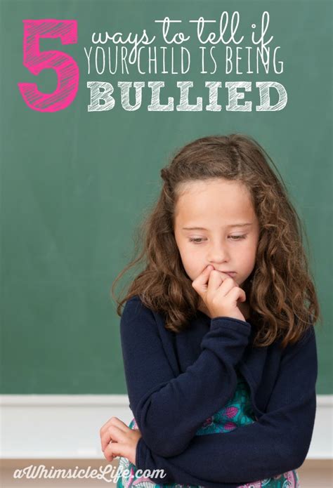 How To Tell If Your Child Is Being Bullied Bullied At School