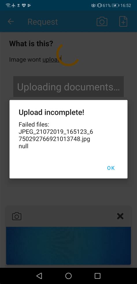 upload incomplete failed files error when uploading a file to gapp · ticgal