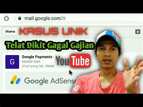 Lalu isi data datanya sebagai berikut : Google Adsense Tidak Bisa Verifikasi Rekening Bank Ternyata Begini Caranya...! - YouTube