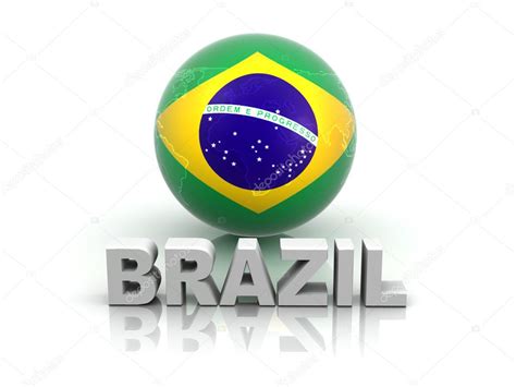 A confederação brasileira de futebol deve ter uma nova identidade visual em breve. Símbolo do Brasil — Stock Photo © maxxyustas #1412752
