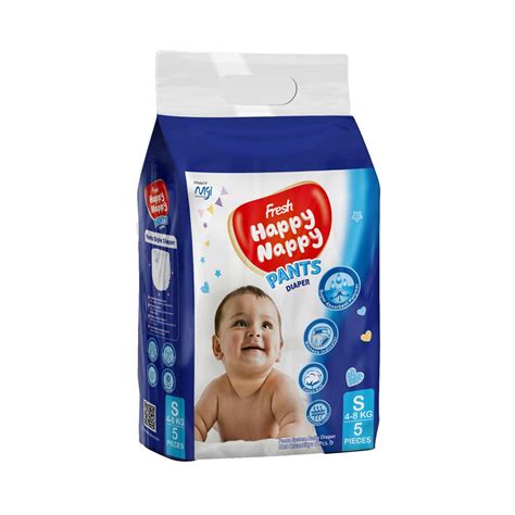 Fresh Happy Nappy Pant Diaper S 4 8 Kg Online Grocery Shopping And