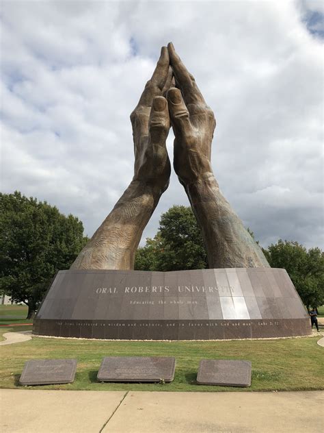 Praying Hands Tulsa Ok Oral Roberts University Adventure Awaits
