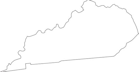 Kentucky Outline Clip Art At Vector Clip Art Online