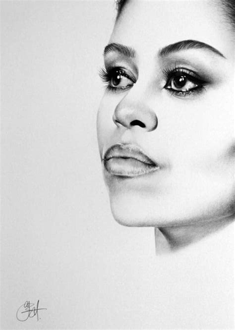 Michelle Obama Pencil Drawing Fine Art Portrait Signed Print Etsy