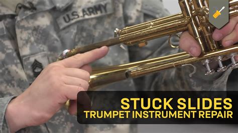 Stuck Slides Trumpet Instrument Repair Youtube