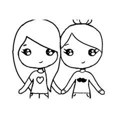 A lot of hearts to color. Bff Coloring Pages Printable Best Friend Heart in 2020 ...