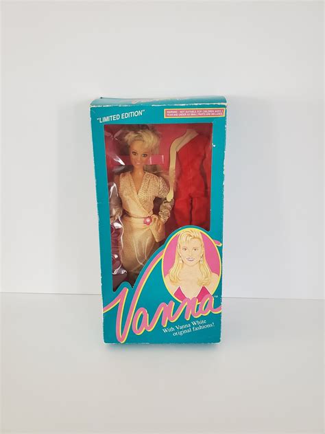 1990 Limited Edition Vanna White 115 Doll By Home Etsy