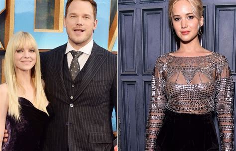 anna faris admits she felt insecure when chris pratt worked with jennifer lawrence glamour