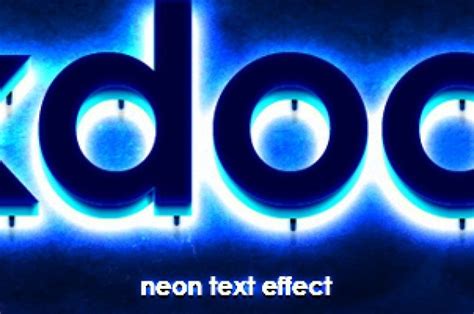 Psd Neon Text Effect Vol2 Photoshop Text Effects Pixeden Text