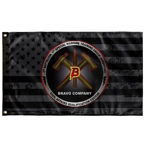 Bravo Company 3rd Bn Swtg Flag