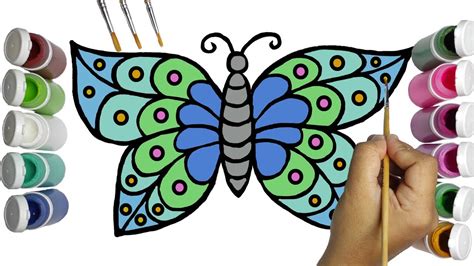 Draw A Butterfly Butterfly Drawing For Kids How To Draw A Butterfly