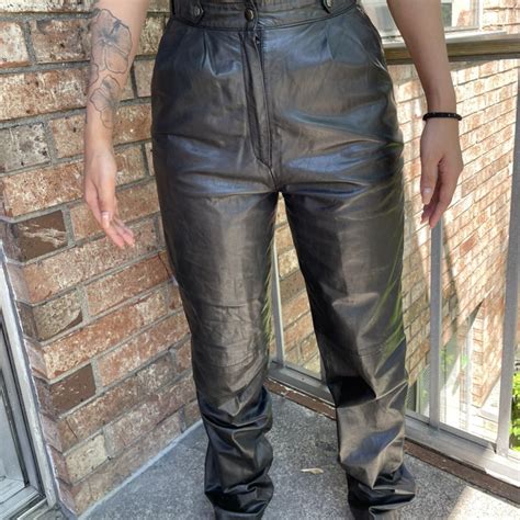 Leather Pants Depop