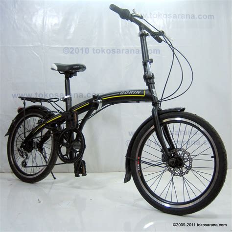 Goes Bike Sepeda Lipat Gorin Dengan Rem Cakram 20 Inch