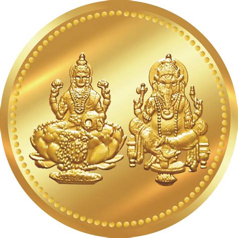 Download Lakshmi Gold Coin Transparent Image Hq Png Image Freepngimg