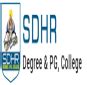 SDHR Degree PG College Tirupati Admission 2023 Courses Fees