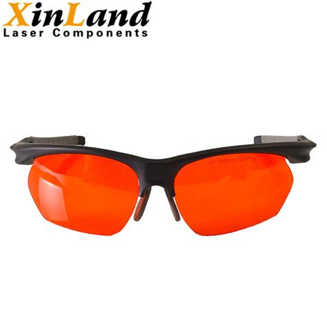 High Density 190～540nm Od 4 5mm Laser Eye Protection Safety Glasses For Uv And Green Lasers