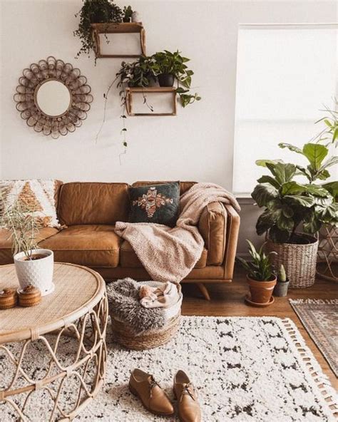 30 Gorgeous Bohemian Farmhouse Decorating Ideas For Your Living Room