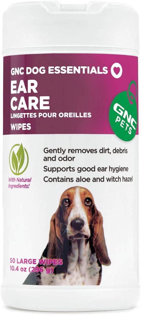Gnc Pets Ear Wipes For Dogs 50 Count Dog Ear Wipes