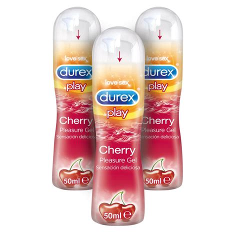 Buy Durex Play Cherry 50ml Triple Pack Chemist Direct