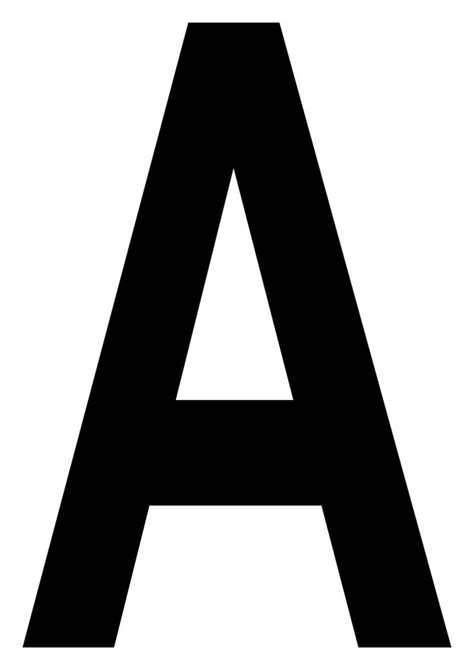 Lettre Alphabet à Imprimer