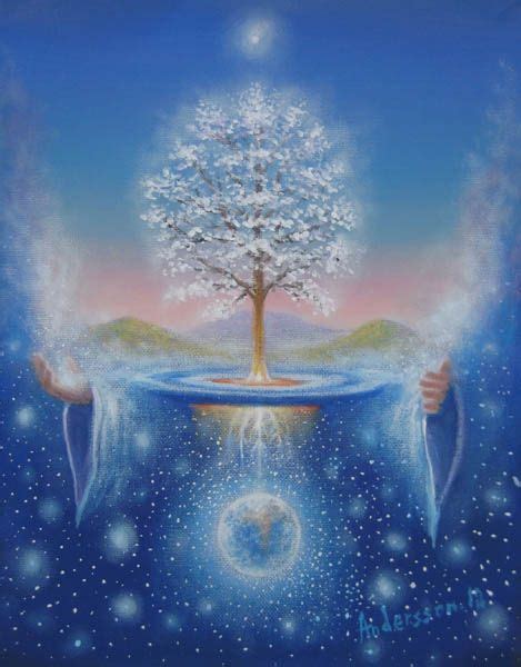 Tree Of Life Visionary Art Tree Of Life Art Spiritual Art