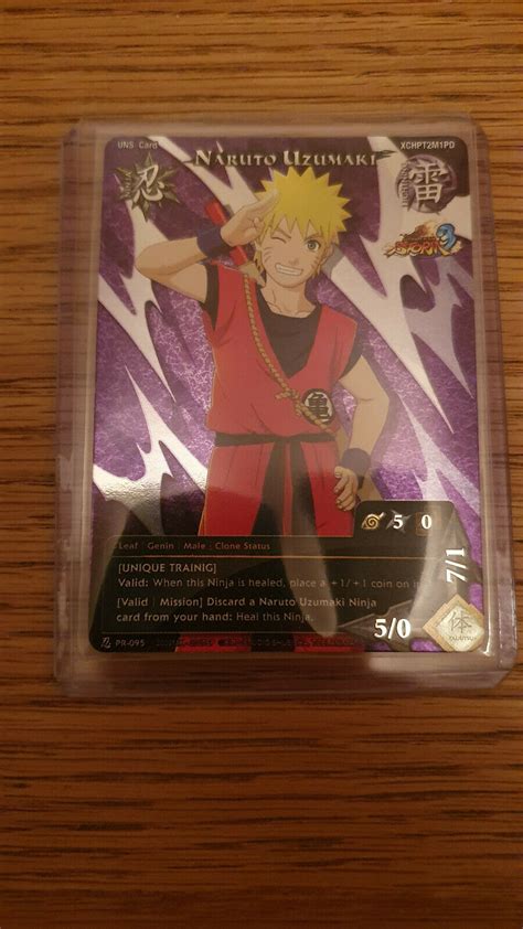 Mavin Naruto Card Ccg Tcg Naruto Uzumaki Goku Pr 095 Special Promo