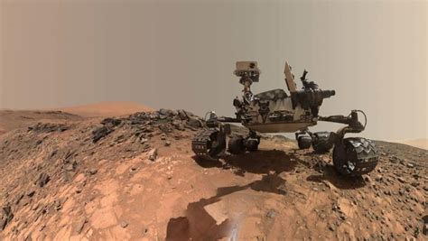 El Curiosity Se Hace Un Selfie Y Lo Manda A La Nasa Desde Marte