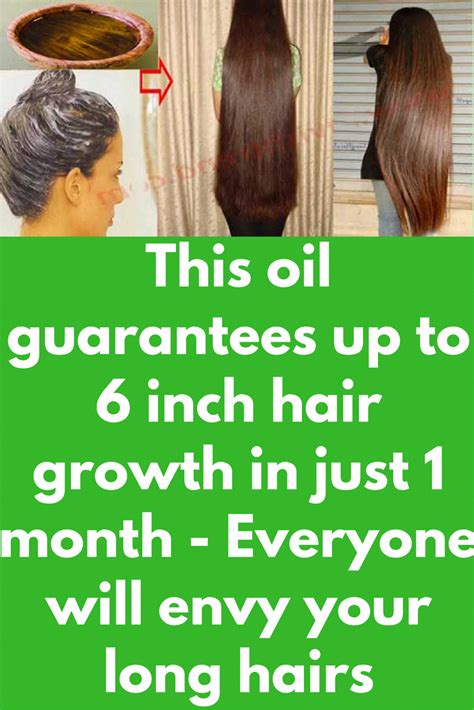 This Oil Guarantees Up To 6 Inch Hair Growth In Just 1 Month Everyone