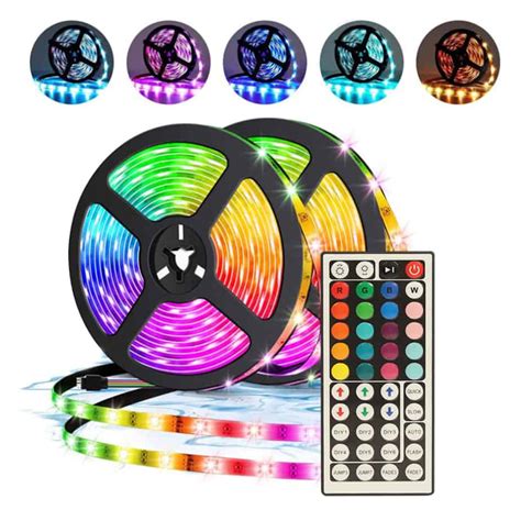 Rgb Led Strip 44 Button Ir Infrared Remote Control 5050 Waterproof 12v