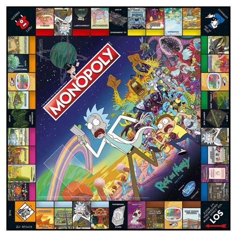 Rick And Morty Monster Monopoly Elbenwald