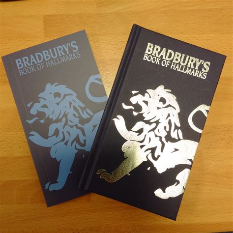 The 36th Edition Of The Bradburys Book Of Hallmarks Is Now Available