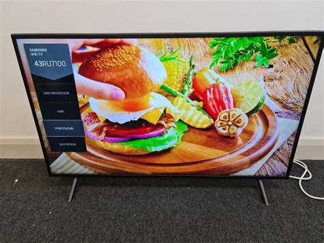 Samsung 43 Inch 4k Ultra Hd Smart Led Tv Model Ue43ru7100 In