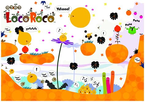 Locoroco Official Promotional Image Mobygames