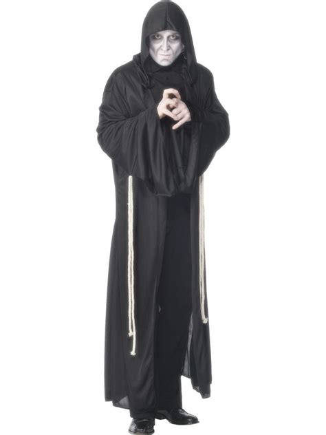 Mens Scary Grim Reaper Costume Grim Reaper Costume Deluxe Halloween