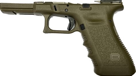 G17 9mm Gen 3 Complete Frame Lower Od Green Lucas Tactical Llc