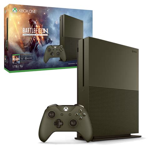 Xbox One S 1tb Battlefield 1 Limited Edition Console Bundle The Gamesmen