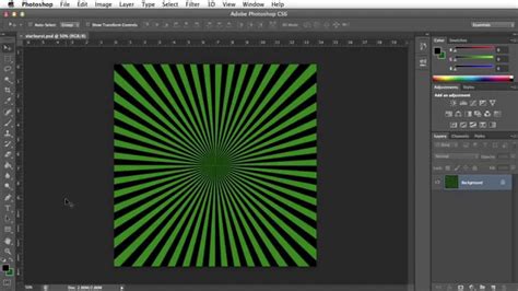 Photoshop Tutorial How To Make A Starburst Effect In Photoshop Youtube