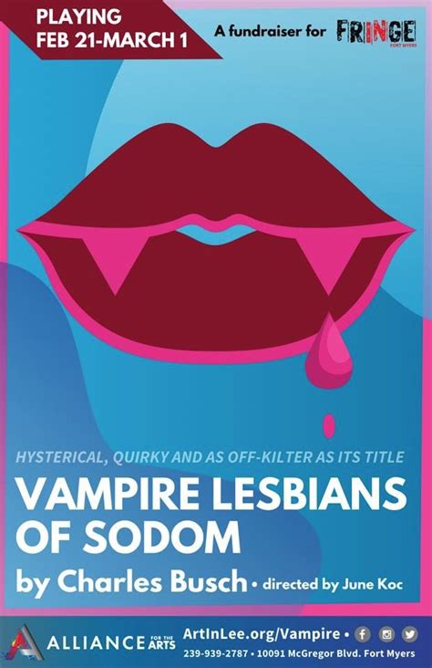 ‘vampire Lesbians Of Sodom Play Dates Times And Ticket Info