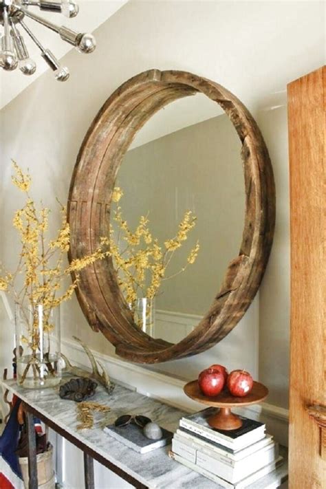 Diy Round Mirror Frame Ideas 10 Simple Ways To Decorate Around A Round Mirror Wikihow