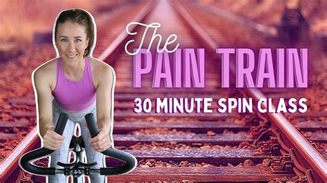 Minute Spin Class The Pain Train Indoor Cycling Workout Youtube