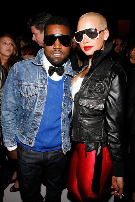 14 Photos Of Kanye West And Amber Rose In Happier Times